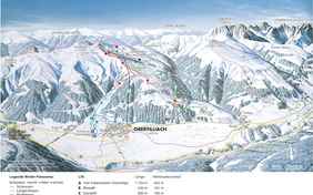 Skigebietsplan Golzentipp